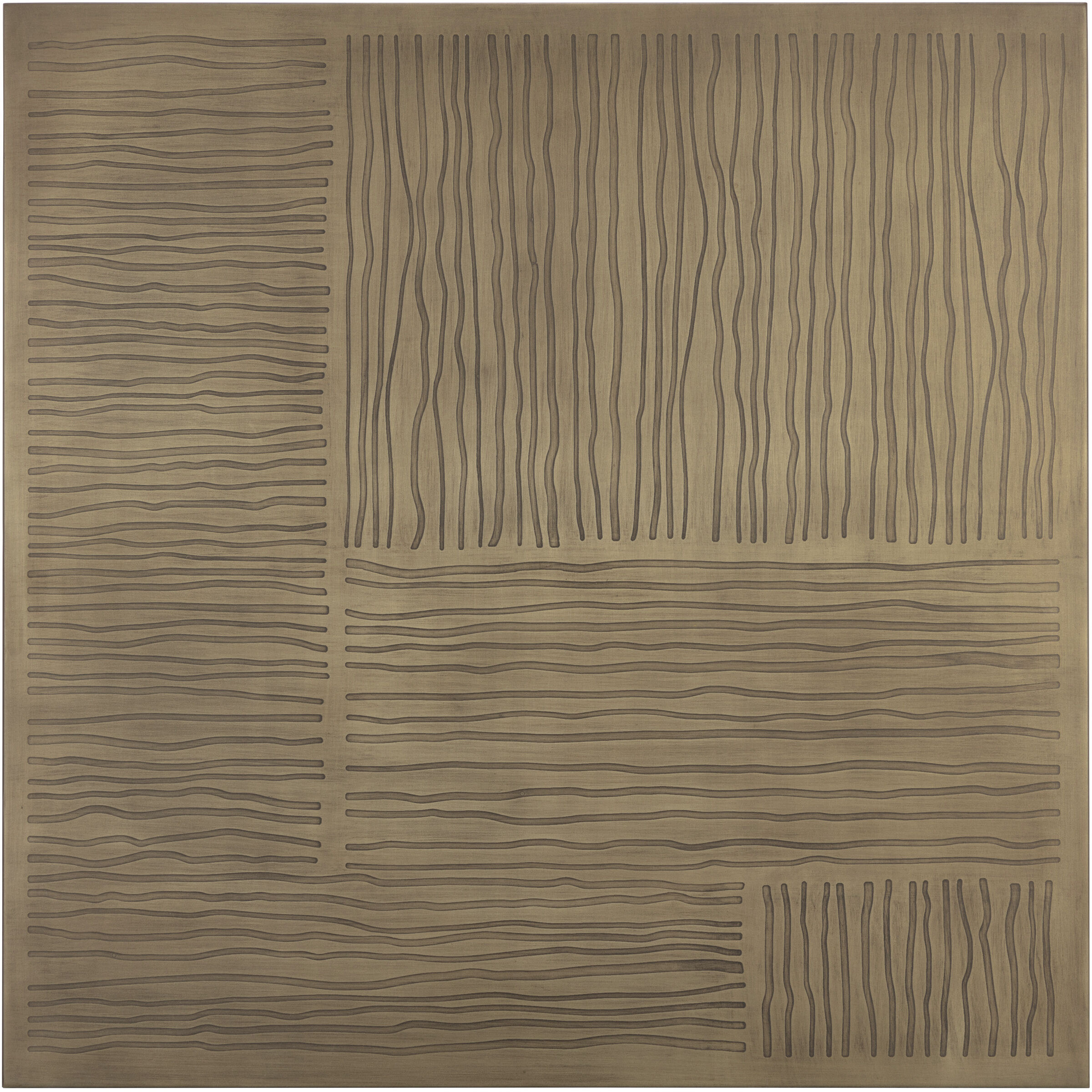 Corina Antique Brass Bistro Table